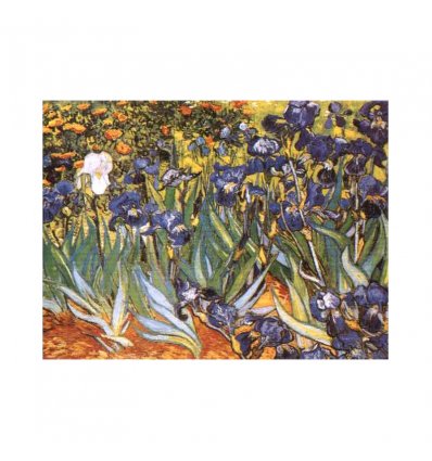 "Irisi" de Vincent van Gogh - tablou pe sevalet