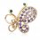 Brosa Crystal Glamour Butterfly