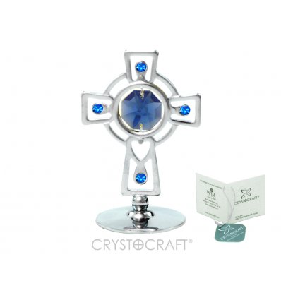 Cruciulita cu cristale Swarovski - oferta de 5 marturii botez