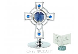 Cruciulita cu cristale Swarovski - oferta de 5 marturii botez