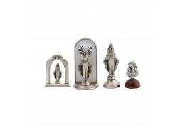 Set 4 statuete iconite argintate