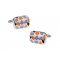 Butoni de camasa Orange Purple