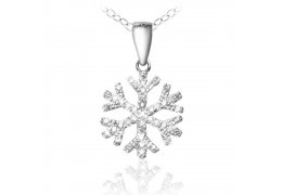 Pandant "Winter Magic Silver 925 Crystal Diamonds"