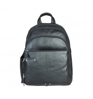 Rucsac Piele Neagra Piquadro