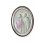 Icoana argintata color Sacra Familie 7*5 cm