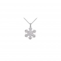 Colier cu cristale Snowflake