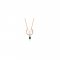 Colier cu cristale Green Pearl Circle