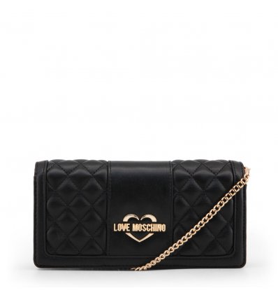 Clutch Love Moschino (Black)