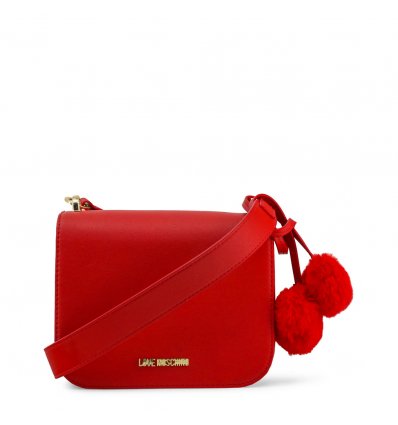 Clutch Love Moschino (Red Fur)