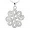 Colier din argint 925% "Lucky Clover"