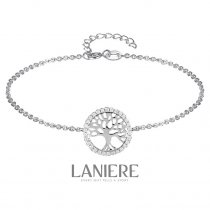 Bratara din argint 925 cu cristale Tree Of Life - LANIERE