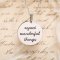 Colier din argint 925% "Expect Wonderful Things" LANIERE Life
