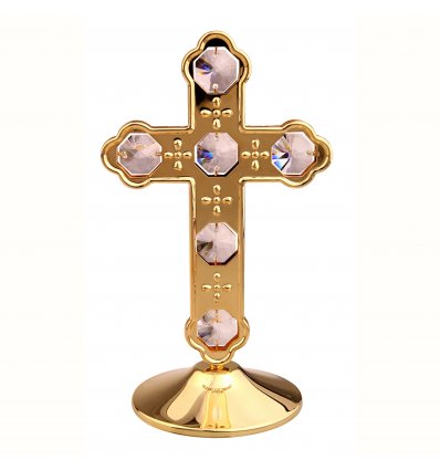 Crucifix cu cristale Swarovski