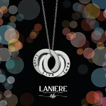 Colectia LANIERE Life - Colier din argint „Live. Love. Laugh” - Were your feelings!