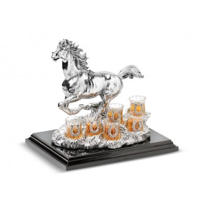 Statueta Suport pentru vodka Verticale Cavallo