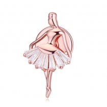 Brosa cu cristale cubic zirconia Prima Balerina