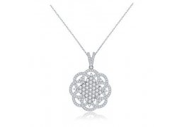 Colier cu cristale cubic zirconia "Clemency"