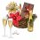 Luxury Golden Gift Basket Chinelli Italy