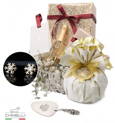 Mrs. Claus - Luxury Chrstmas Basket for HER Chinelli Italy