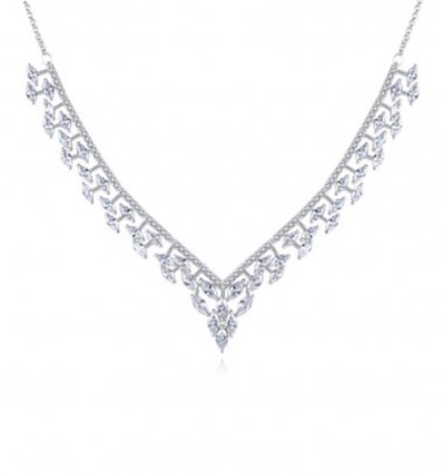 Colier cu cristale cubic zirconia 