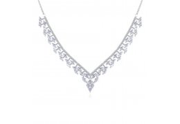 Colier cu cristale cubic zirconia "Sensual"