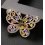 Spring Joy Butterfly - Brosa decorata cu cristale cubic zirconia