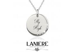 Colier din argint 925% cu cristale cubic zirconia "Fly High" LANIERE Life