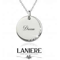 Colier din argint 925% cu cristale cubic zirconia "Dream" LANIERE Life