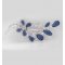 Brosa cu cristale cubic zirconia Blue Blossom