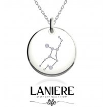 Zodiac Constellation - Fecioara - Colier din argint 925% LANIERE Life