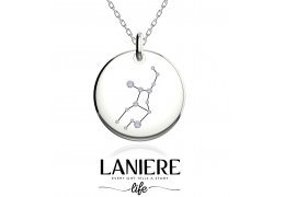 Zodiac Constellation - Fecioara - Colier din argint 925% LANIERE Life