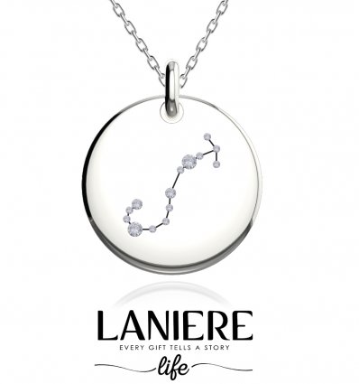 Zodiac Constellation - Scorpion - Colier din argint 925% LANIERE Life