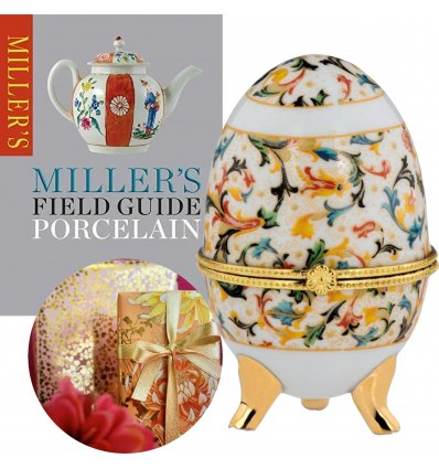 Caseta Ou Faberge din Portelan 