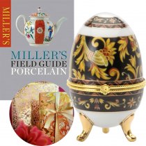 Caseta Ou Faberge din Portelan "Noblesse"