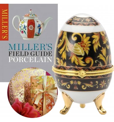 Caseta Ou Faberge din Portelan 