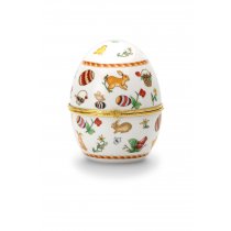 Caseta Ou Faberge din Portelan "Happy Easter"