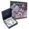 Set argintat pentru ceai "Waves" by Chinelli Italy