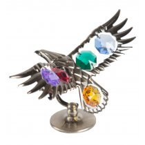 Figurina cu cristale Swarovski - Colorful Eagle