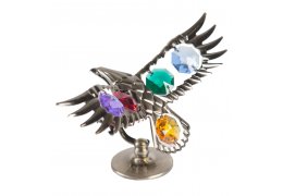 Figurina cu cristale Swarovski - Colorful Eagle