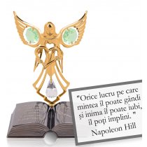 Napoleon Hill - Despre puterea gandurilor - Colectia citate motivationale cu cristale Swarovski