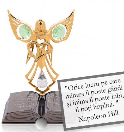 Napoleon Hill - Despre puterea gandurilor - Colectia citate motivationale cu cristale Swarovski