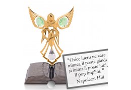 Napoleon Hill - Despre puterea gandurilor - Colectia citate motivationale cu cristale Swarovski