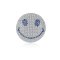 Brosa "Happy Me" decorata cu cristale albastre