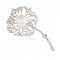 Brosa cu cristale cubic zirconia si perla Dandelion