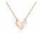 Colier din argint 925 Geometric Heart
