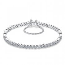 Bratara Silver Shine cu cristale Cubic Zirconia