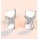 Cercei din argint 925 Silver Kitty
