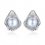 Cercei din argint 925 White Pearl