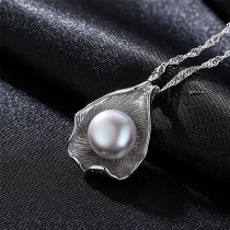 Colier din argint 925 Grey Pearl