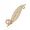 Brosa din argint 925 Pink Sping Pearl